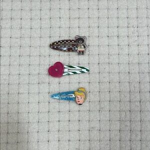 Set of 3 Decorative Hair Clips